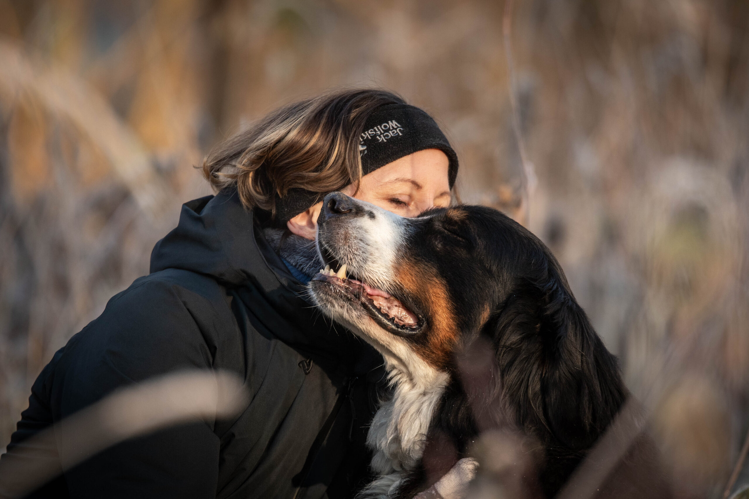 Tina Knopf mit Aileen in der Natur
