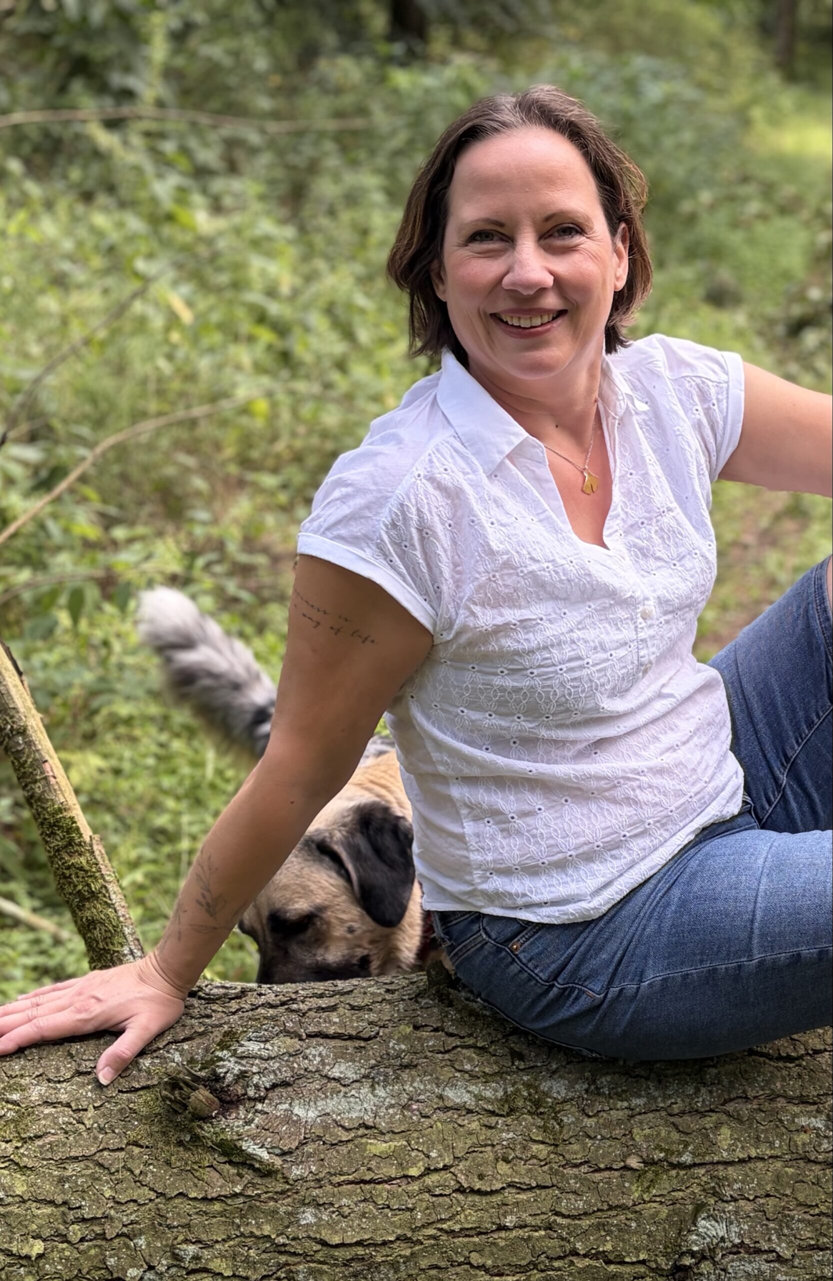 Tina Knopf in der Natur